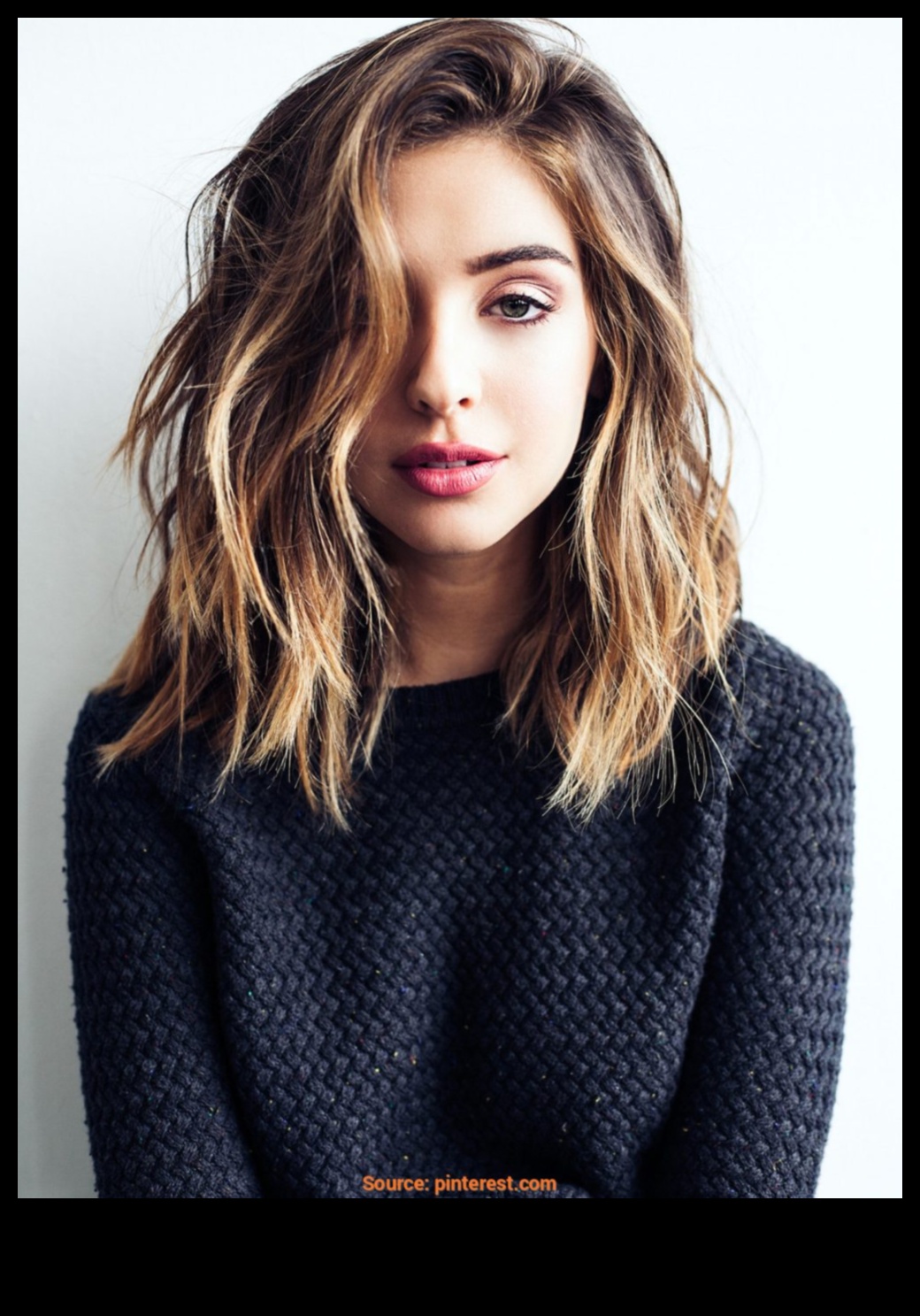 הרבגוניות של שיער באורך הכתפיים המשך: אפשרויות עיצוב נבדקו