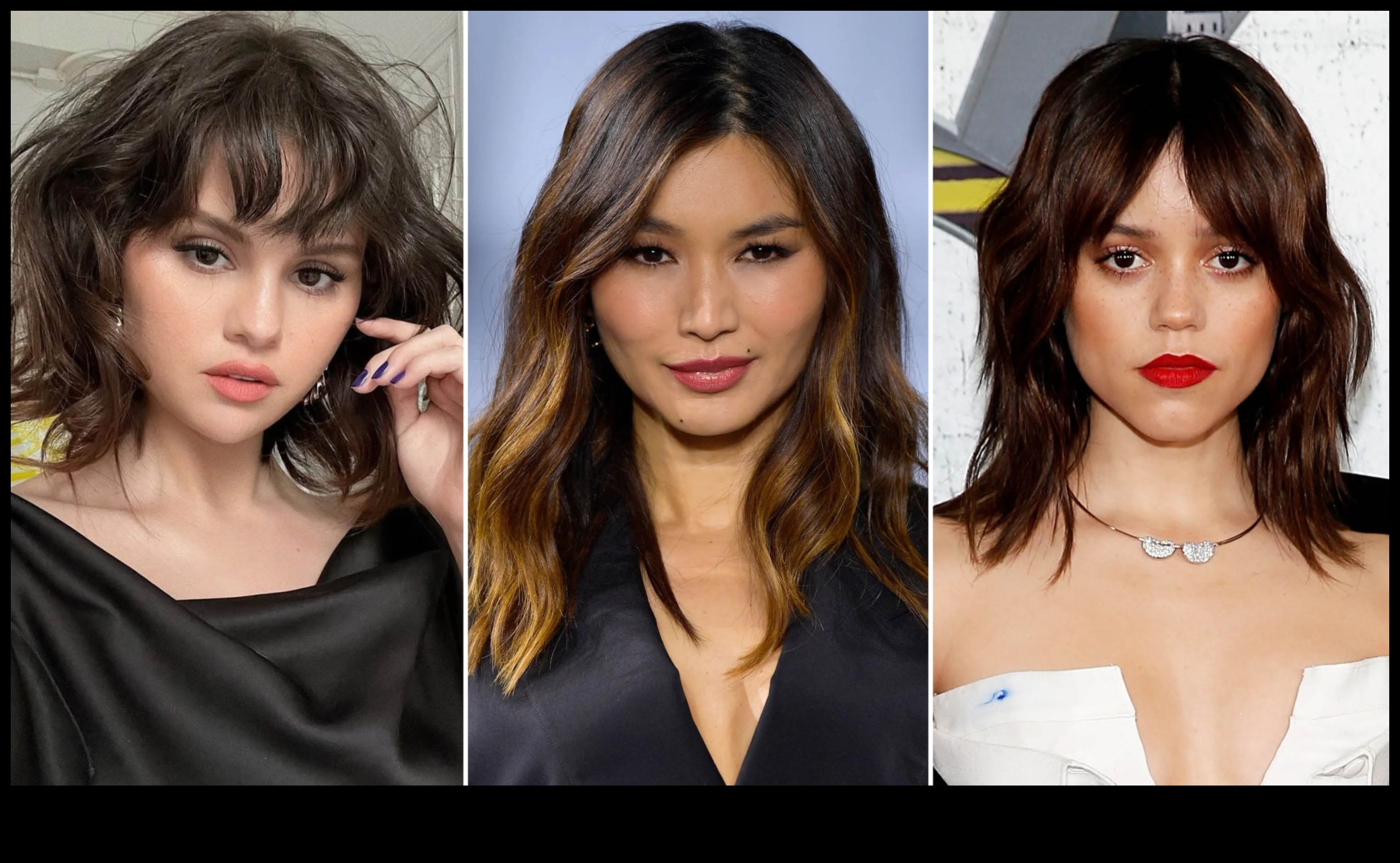 הרבגוניות של שיער באורך הכתפיים המשך: אפשרויות עיצוב נבדקו