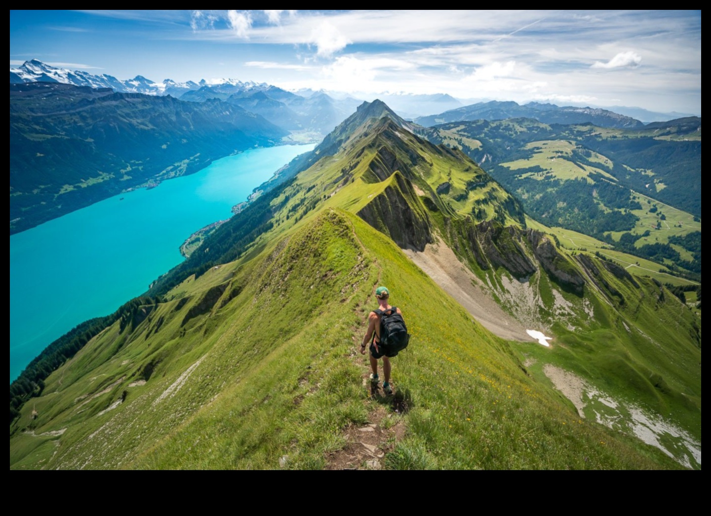 שבילי הרים: טיול דרך נופים אלפיניים