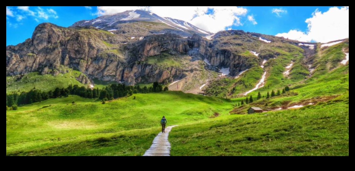 שבילי הרים: טיול דרך נופים אלפיניים