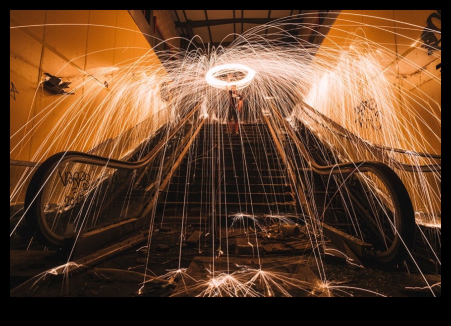 ציור עם אור: יצירת סצנות זוהרות עם צבע