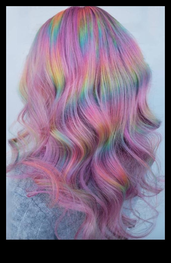 שיק חד קרן: אמצו את העולם הקסום של צבעי שיער פסטליים