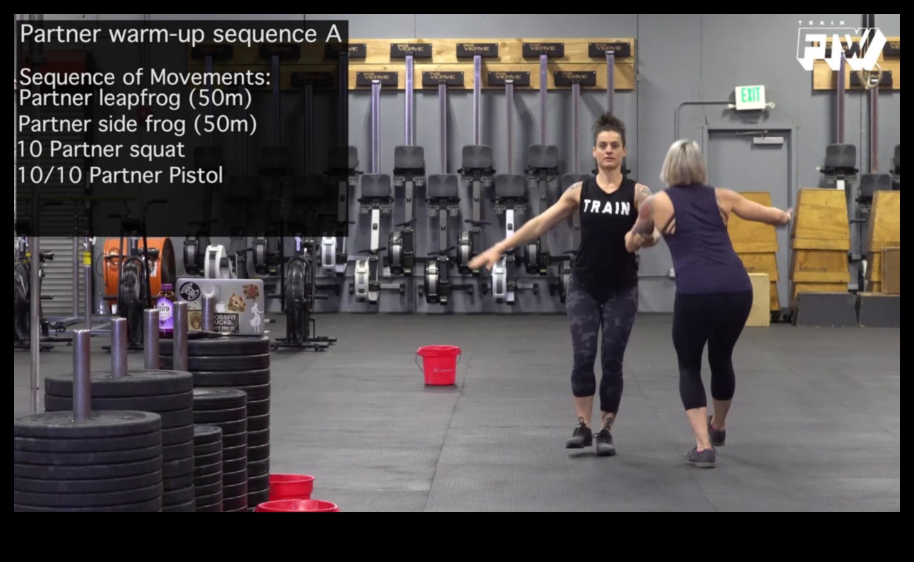 Dynamic Duo: תרגילי חימום לשותפים לחוויית כושר משותפת