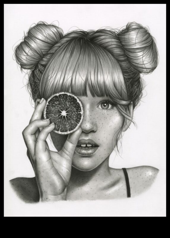 אמנות קווי העיפרון: טכניקות קווי מתאר ומתאר בגרפיט