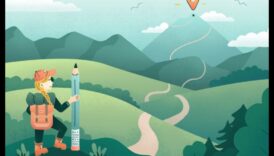 מסעות מאוירים: ניווט בנופים דמיוניים באמנות