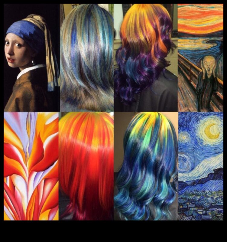 סגנונות לילה כוכבים המשך: זוהר בהיר עם השראת שיער למסיבה