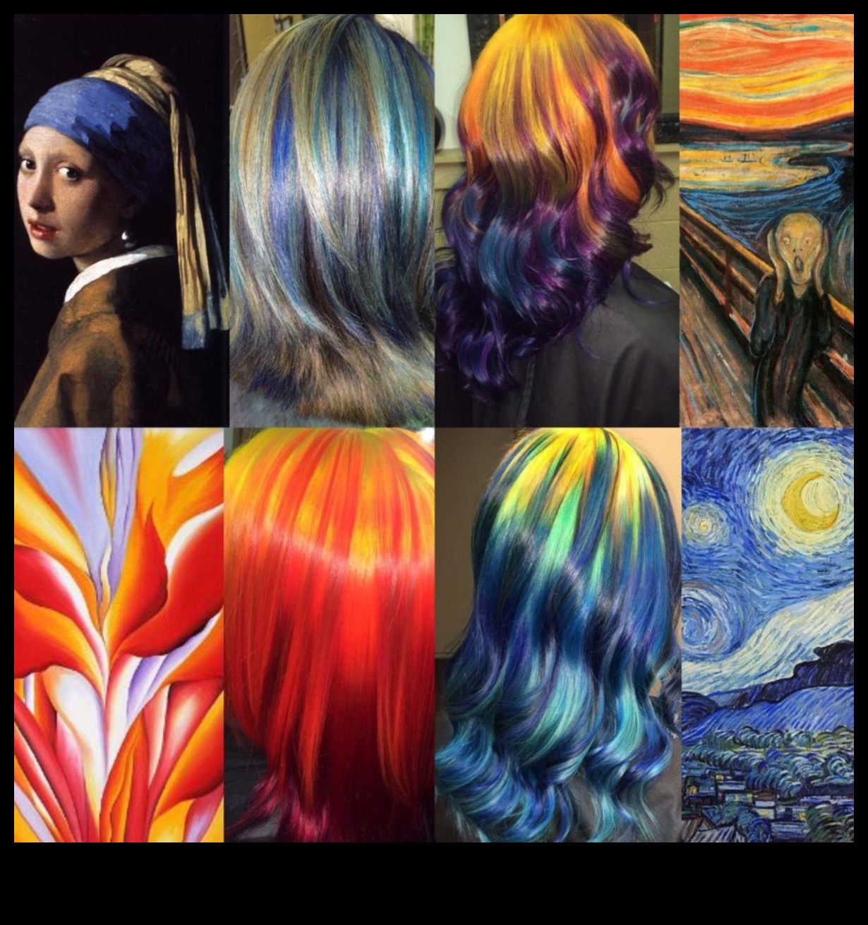 סגנונות לילה כוכבים המשך: זוהר בהיר עם השראת שיער למסיבה