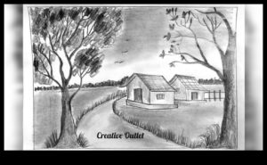 עומק ציור: טכניקות לאמנות נוף גרפיט